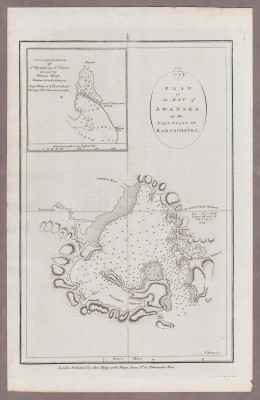 Карта Авачинской бухты.
