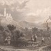 Германия. Руины замка Годесбурга, 1830-е годы.