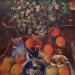 Сарьян. Натюрморт с цветами, апельсинами и лимонами, 1953 год.