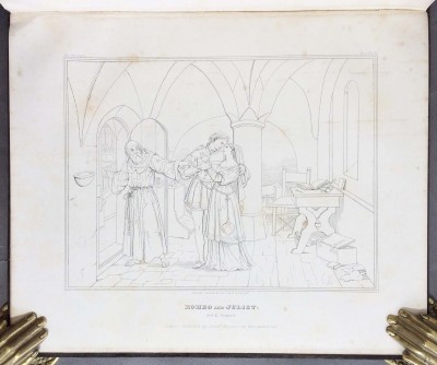 Шекспир. Ромео и Джульетта [гравированное издание], 1836 год.