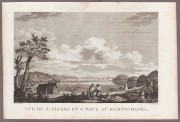 Камчатка: Вид гавани Святого Петра и Павла, 1798 год.