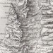 Антикварная карта Израиля с планом Иерусалима, 1830-е года.