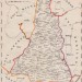  Белоруссия. Карта Минской губернии, 1820-е года.