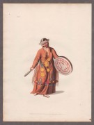 Костюмы народов России. Монголия, шаман, 1803 год.