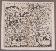 Карта Сарматии и Скифии, России и Тартарии, [1697] год.