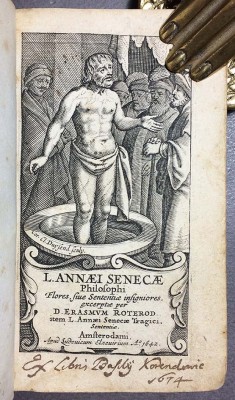 Философия: Сенека и Эразм. Эльзевиры, 1642 год.