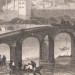 Москва. Всехсвятский каменный мост, 1840-е годы.