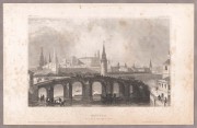 Москва. Всехсвятский каменный мост, 1840-е годы.