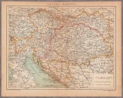 Карта Австро-Венгрии.