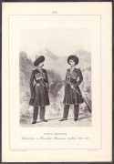 Обер-офицеры Кубанского и Волгского Казачьих полков, 1881-1884.