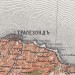 [Трабзон] Антикварная карта черноморского побережья Турции.