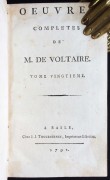 Вольтер. Собрание сочинений, 1791 год.