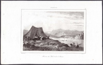 Реки Кавказа. Слияние Куры и Аракса.