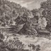 Виды Франции. Горный пейзаж, конец XVIII века. 