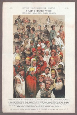 Поселяне Воронежской губернии, 1861 год.