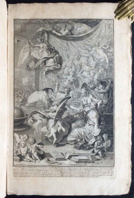 Три фолианта по нумизматике 1732-1735 гг. [Более 650 гравюр].