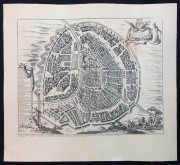 Карта (план) Москвы 1638 года.