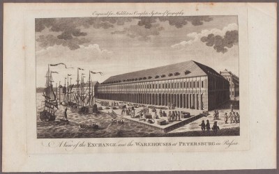 Санкт-Петербург. Проспект Биржи и Гостиного двора, 1779 год. 