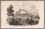 Олесский замок. Львовская область, Украина, 1836 год.