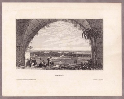 Сирия. Дамаск, 1830-е годы.