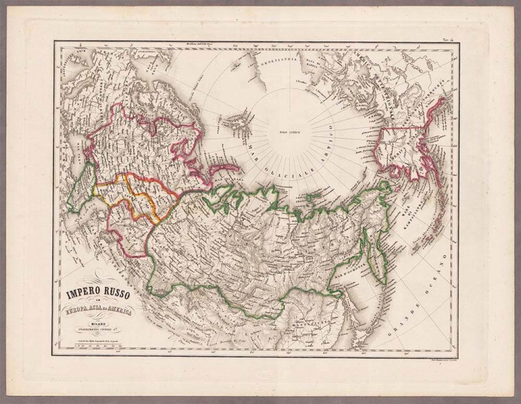 Карта 1853 года