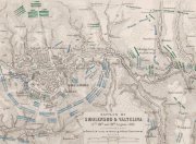 Карта сражения, Смоленск. Отечественная война 1812 года.