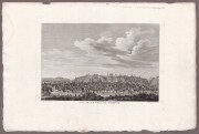 Древние города России. Тобольск, Антикварная гравюра [1783] год.