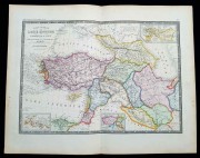 Карта Армении, Сирии, Месопотамии и Кавказа.