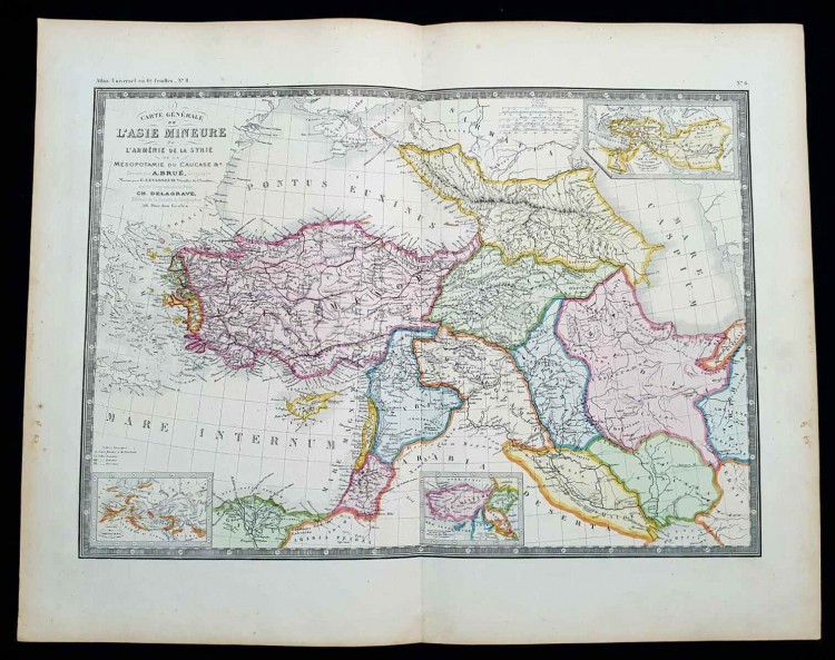 Карта армения 1800 год