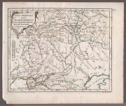 Карта Европейской России, Русской Тартарии и Малой Тартарии, 1762 год.