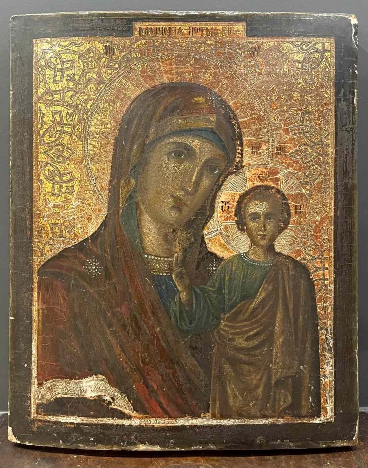 Казанская икона Божией Матери.
