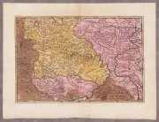 Антикварная карта Московии эпохи Петра Великого.