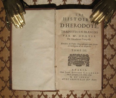 История Геродота, 1677 год.