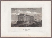 Афины. Храм Гефеста, 1830-е годы.