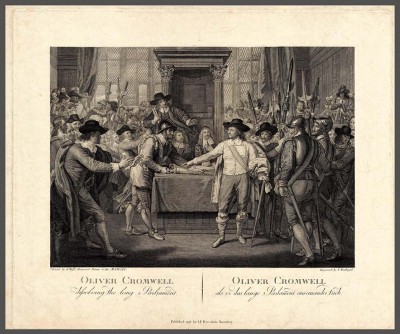 Кромвель разгоняет парламент, 1796 год.