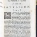 Джон Барклай. Сатирикон, иезуиты, 1658 год. 