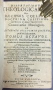 Антикварная книга по богословию, 1655 год.
