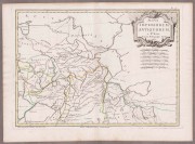 Карта Древнего Востока, 1783 год.