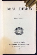 Красивый демон. Антикварная книга XIX века.