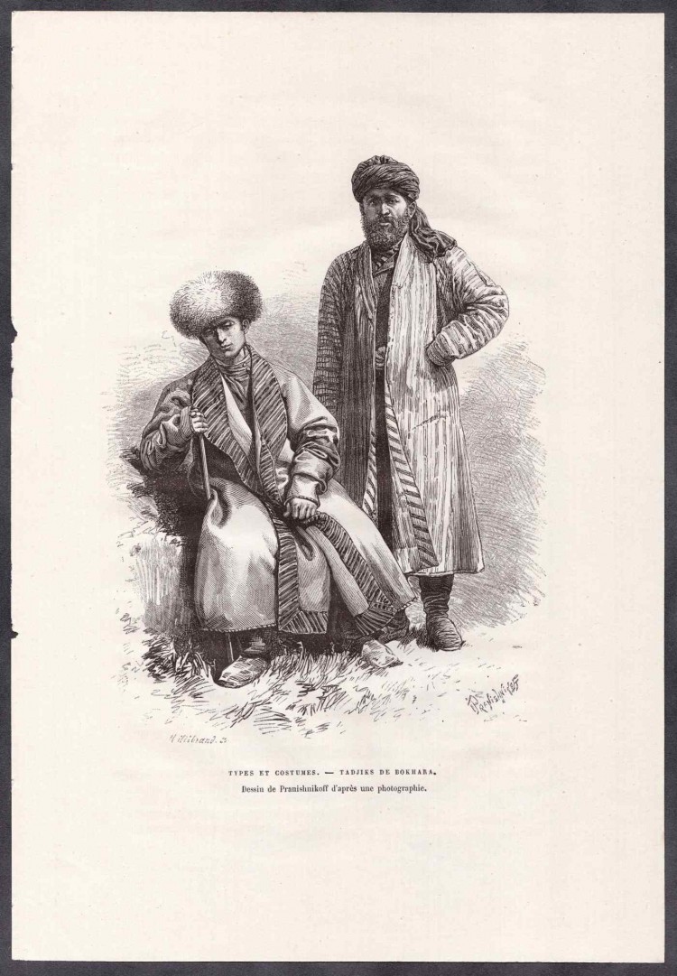 Прянишников. Бухарские таджики.
