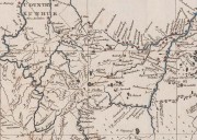 Карта России. Сибирь от Самары до Тары, 1753 год.