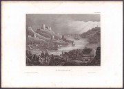 Крым, Балаклава. Антикварная гравюра.