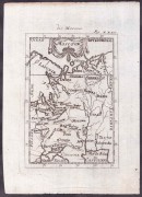 Карта Московии из атласа Малле.