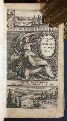 Константинополь, Босфор. Антикварный путеводитель. Эльзевиры, 1632 год.