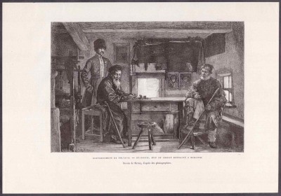 Полтавская губерния. Староста, еврей и отставной солдат из Борисполя. Полтавская губерния. Староста, еврей и отставной солдат из Борисполя.