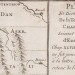 Иудаика. Антикварная карта Древнего Ханаана, 1722 год.