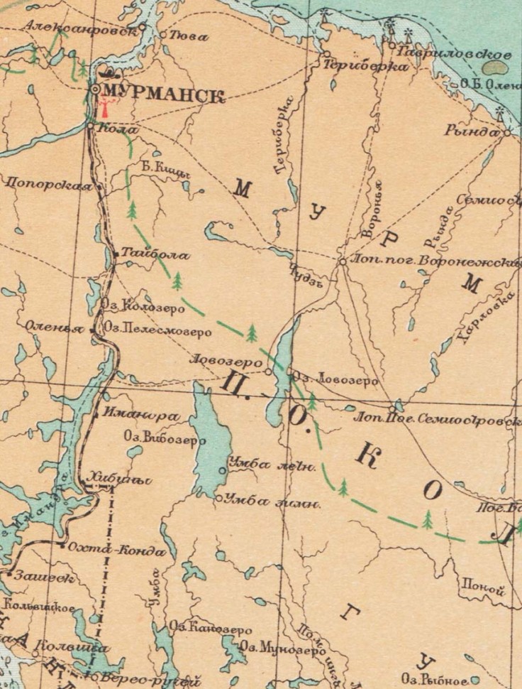 Карта поморье архангельск