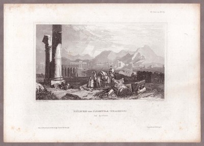 Сирия. Пальмира, 1830-е года.