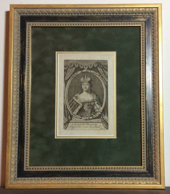 Романовы. Прижизненный портрет Императрицы Елизаветы Петровны, 1744 год.