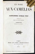 Дюма "Сын". Дама с камелиями, 1855 год.